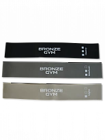 Комплект мини-лент BRONZE GYM, 3 шт.